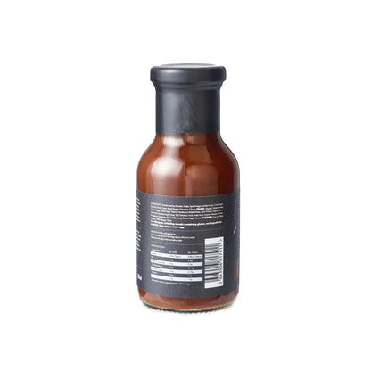 FireFly Barbecue Kansas Brisket BBQ Sauce in a glass bottle with a label, showcasing rich, smoky barbecue sauce for grilling and meats.