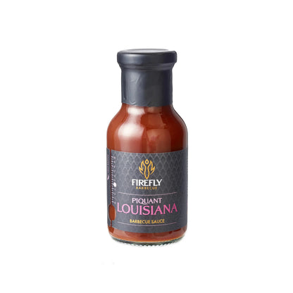 FireFly Barbecue Louisiana BBQ Sauce in 1L bottle, rich and flavorful smoky barbecue sauce for grilling and dipping.