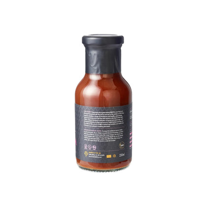 FireFly Barbecue Louisiana BBQ Sauce in a 1L bottle, showcasing rich, flavorful sauce with a smoky, spicy appearance.