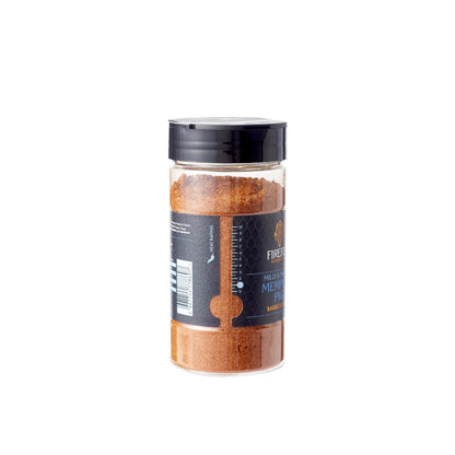 FireFly Barbecue Memphis Sweet BBQ Rub in a jar, with a label featuring a pig illustration, perfect for grilling and smoking meats.