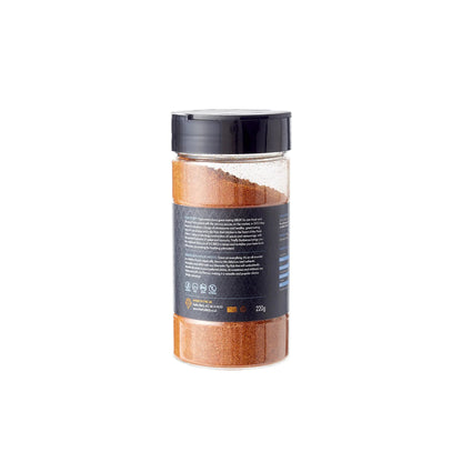 FireFly Barbecue Memphis Sweet BBQ Rub jar, showing the label with a pig illustration and vibrant red and yellow design.