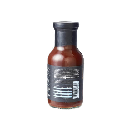 FireFly Barbecue Memphis Red Sweet & Smoky BBQ Sauce bottle with label, showcasing vibrant red color and smoky flavor branding.