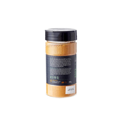 FireFly Barbecue Santa Maria Seasoning Rub in a jar, ideal for grilling and BBQ, with a blend of spices for flavorful meats.
