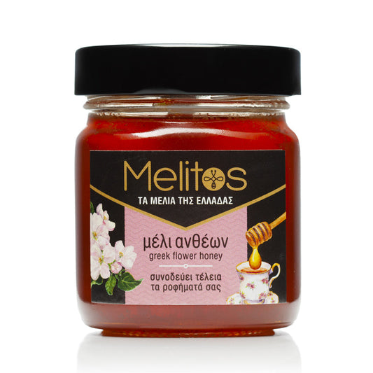 Greek Raw Flower Honey - Melitos
