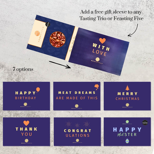 No Pork Tasting Trio