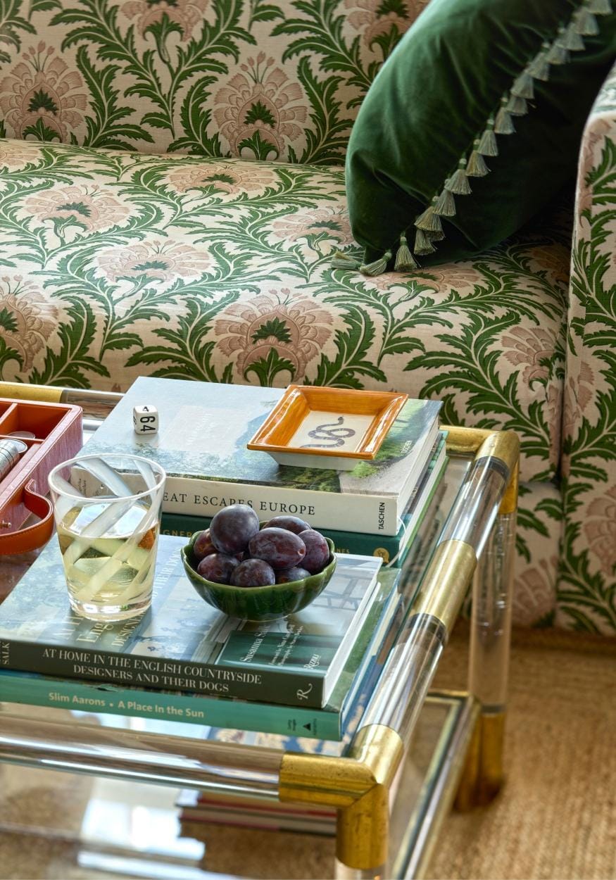 Set of six Casa by Josephine Jenno Poolside Gossip translucent white acrylic tumblers, perfect for outdoor poolside use.