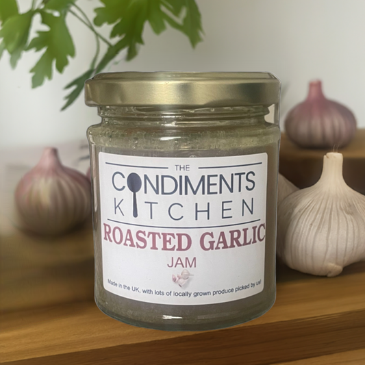 THE CONDIMENTS KITCHEN ROASTED GARLIC JAM 195g