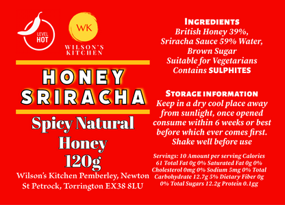 Sweet &amp; Spicy Honey Sriracha Sauce