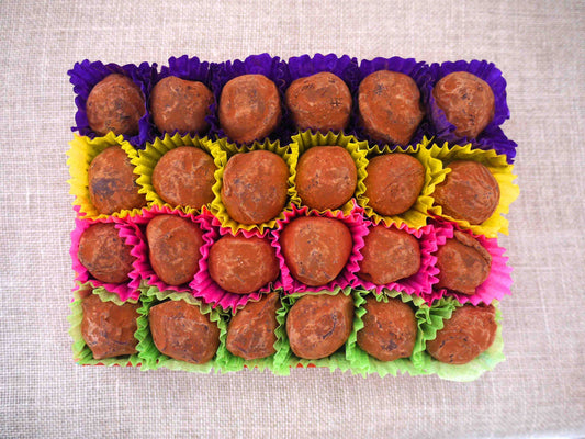 Dark Chocolate "House" Truffles