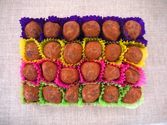 Dark Chocolate "House" Truffles