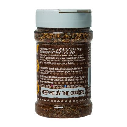The Dorset Spice Shed - Shake & Season Everyday Tasty - celery salt the everyday edit - American classic with extra spiciness 250g
