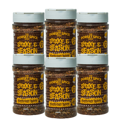 The Dorset Spice Shed - Shake & Season Everyday Tasty - celery salt the everyday edit - American classic with extra spiciness 250g