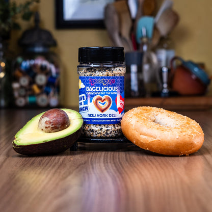 2GoodGuys Bagelicious Everything But The Bagel New York Deli - Savoury Seasoning - Original Bagel Topping - Crunchy Toasted Seeds