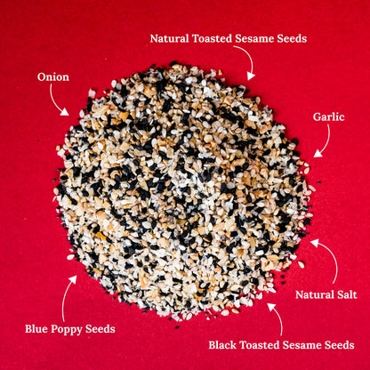 2GoodGuys Bagelicious Everything But The Bagel New York Deli - Savoury Seasoning - Original Bagel Topping - Crunchy Toasted Seeds