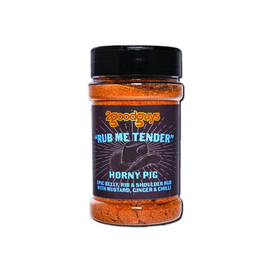 2GoodGuys &quot;Rub Me Tender&quot; Horny Pig Rub for Pork Butt, Pork Belly, Chops, Shoulder, Pork Tenderloin, BBQ Pork & Pulled Pork
