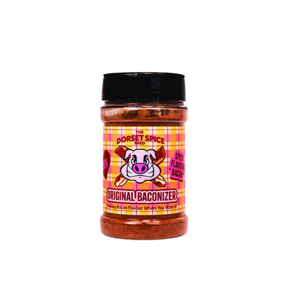 The Dorset Spice Shed Baconizer Smokey Bacon Dust - Meat Free Bacon Flavour Seasoning Blend - Makes Anything Taste of Smokey Bacon