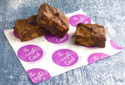 Espresso Martini Brownies – Box of 8 Gourmet Brownies with Espresso, Rum & Kahlua Fudge