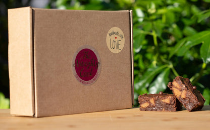 Espresso Martini Brownies – Box of 8 Gourmet Brownies with Espresso, Rum & Kahlua Fudge
