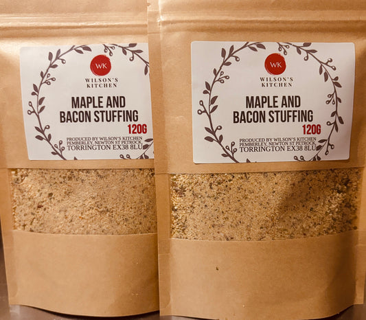 Wilson's Kitchen Maple and Bacon Stuffing