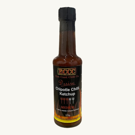 EAST COAST CHILLI CO. CHIPOTLE CHILLI KETCHUP 172g