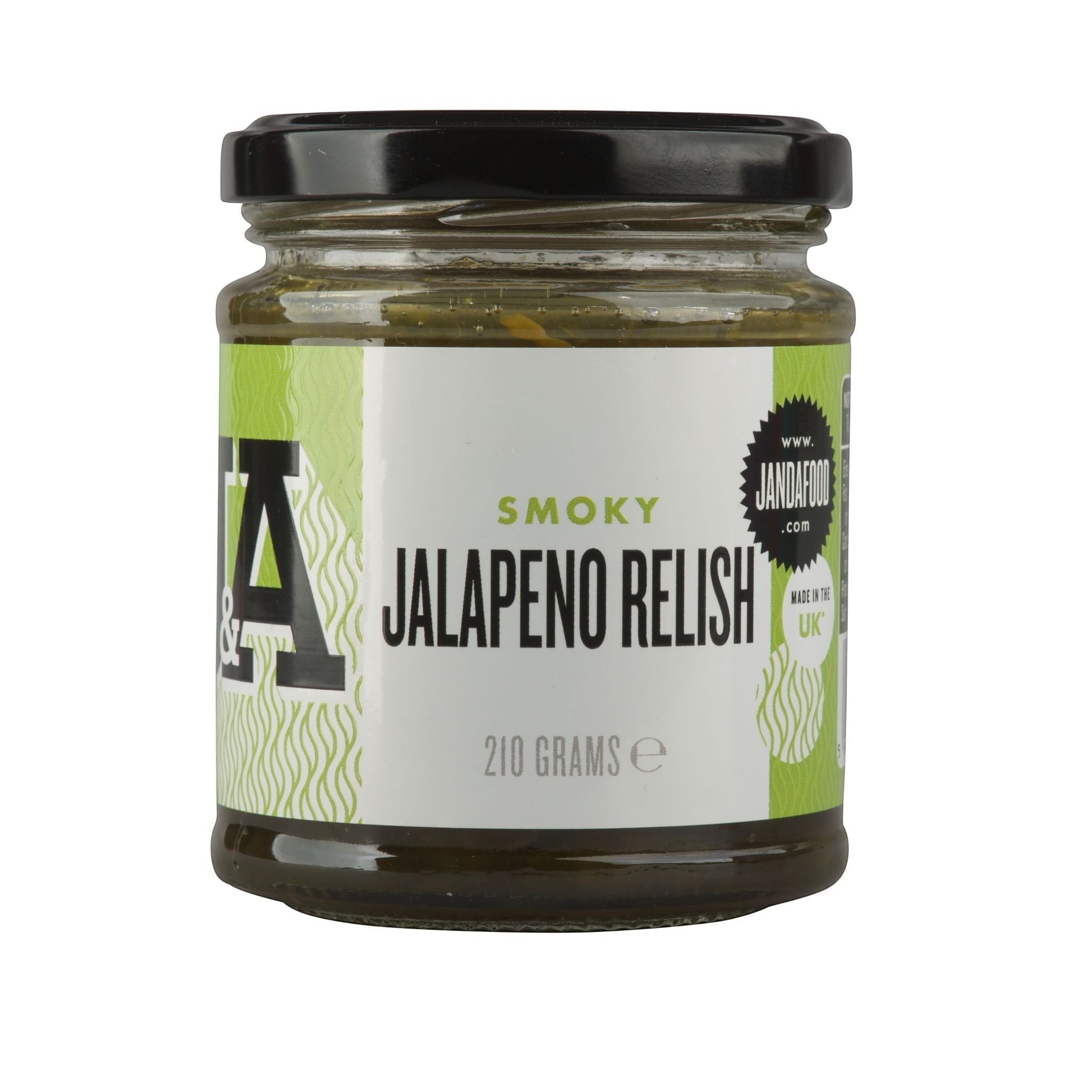 Janda Food Chilli Lover's Trio condiment gift set featuring jars of smoky jalapeno relish and spicy chili condiments.