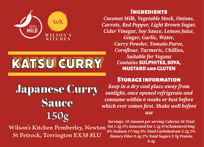 Mild Japanese Katsu Curry Sauce