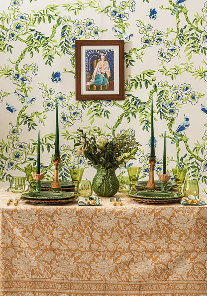 Large vintage-inspired cabbageware vase by Casa by Josephine Jenno, featuring a textured, leafy design perfect for decorative displays.