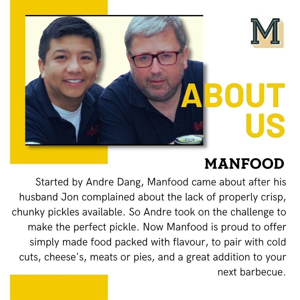 Manfood Traditional Ale Chutney jar, showcasing its label and rich, textured appearance in a natural setting.