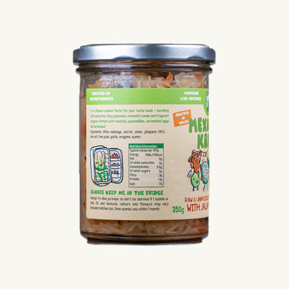 CRAFTY PICKLE CO. MEXICANA KRAUT 350g