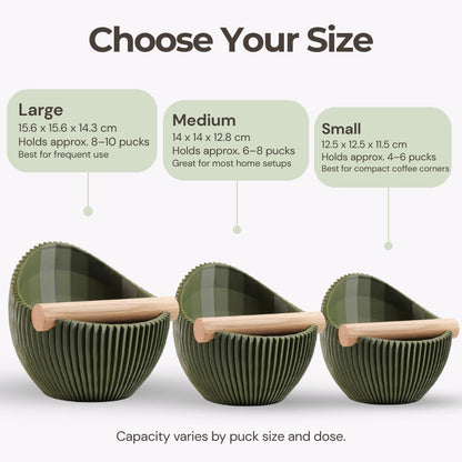 The Nova Sculptural Espresso Knock Box