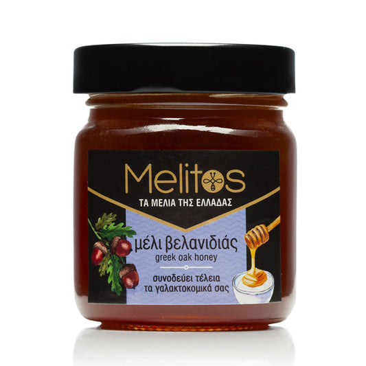 Greek Raw Oak Honey - Melitos