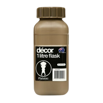 Platatac water bottle from Contact Coffee Company Ltd., durable gear flask with a secure lid, ideal for outdoor activities.