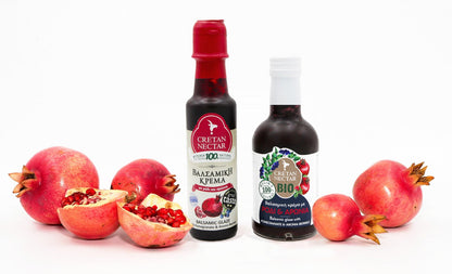 Balsamic Cream with Pomegranate & Aronia Berries - Cretan Nectar