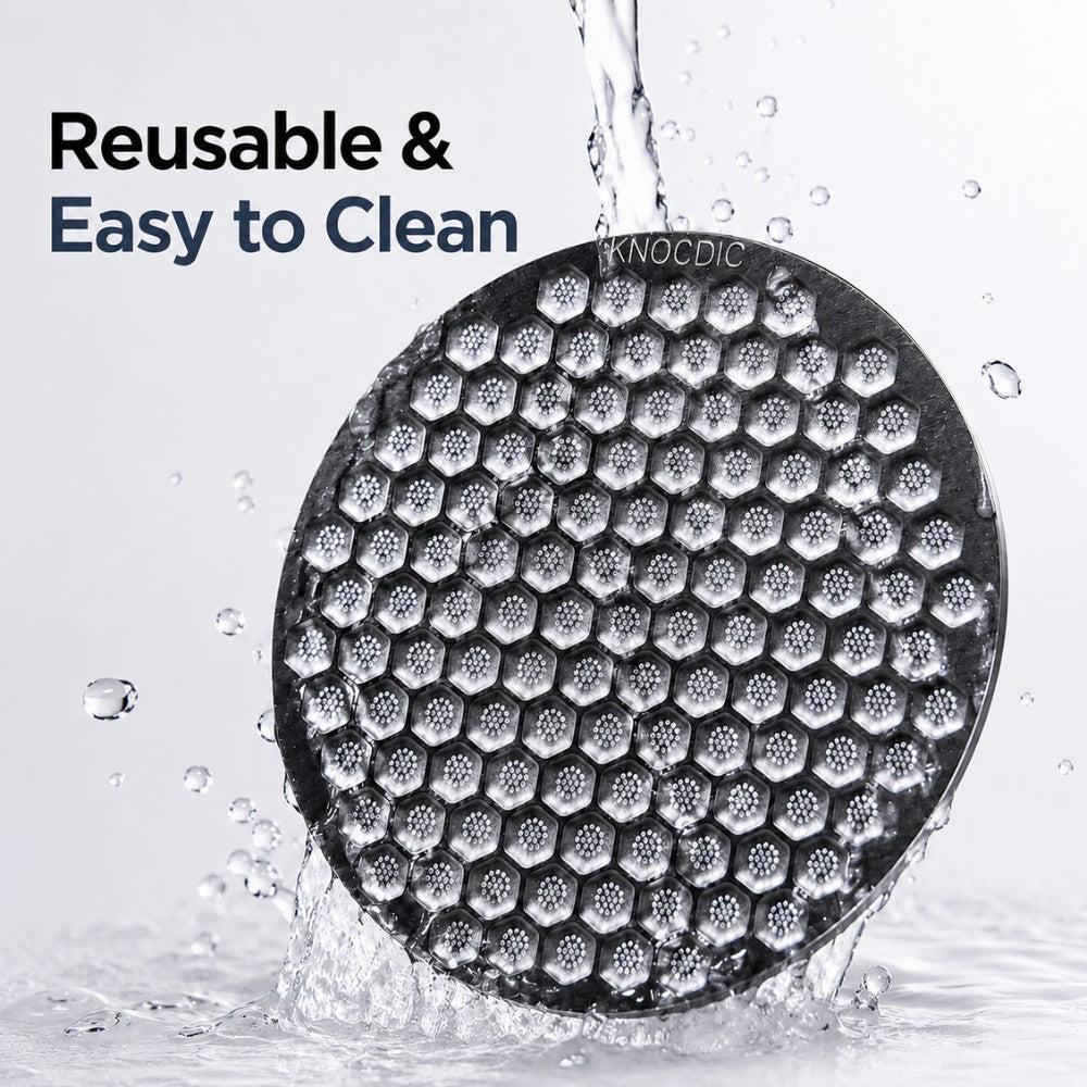 KNOCDIC® Espresso Puck Screen for portafilter basket, easy-to-clean stainless steel filter for brewing espresso.
