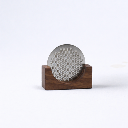 Espresso Puck Screen and Walnut Holder Set