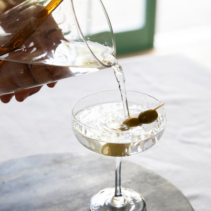 Classic Crystal Cocktail Glasses