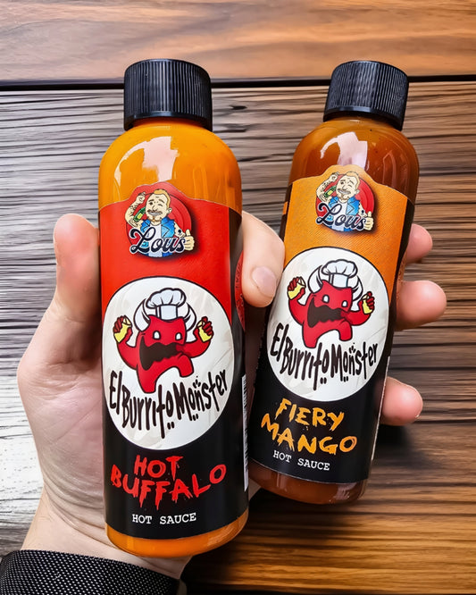 El Burrito Monster - Hot Buffalo Sauce