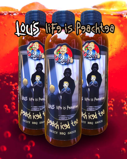 Life Is Peach Tea – Peach Iced Tea Hot BBQ Sauce