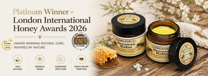ORGANIC BEESWAX BALM Vanilla - TRADITIONAL GREEK RECIPE, Natural, Handmade (60ml, 120ml)