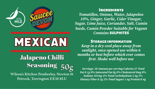 Mexican Jalapeno Chilli Seasoning