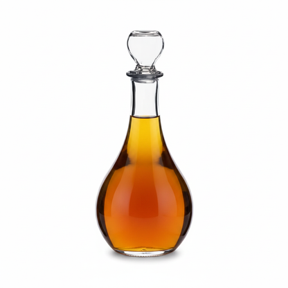 Bormioli Rocco Loto 1.2L wine decanter with sharp, modern design, ideal for aerating and serving wine in an elegant glassware.
