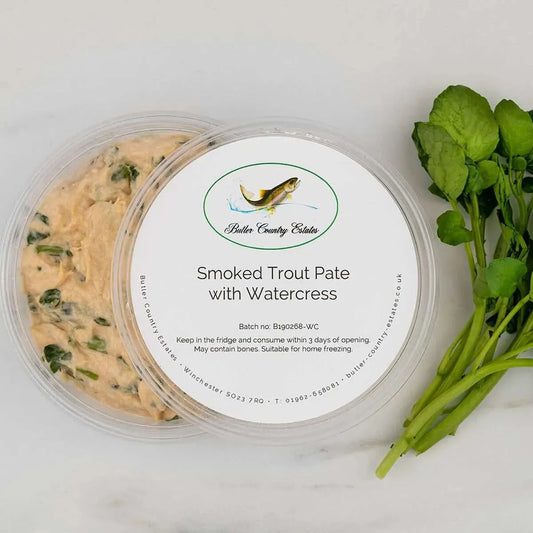 Online Order 500g Party Pack Smoked Trout Pate with Watercress
