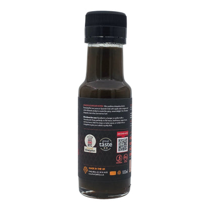 FireFly Barbecue Smoked Jalapeño Jam hot sauce in a jar, showcasing its smoky jalapeño flavor and vibrant orange color.