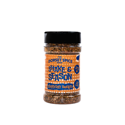 The Dorset Spice Shed - Shake & Season Everyday Smokey - 100% natural smokey chipolte savoury seasoning 250g