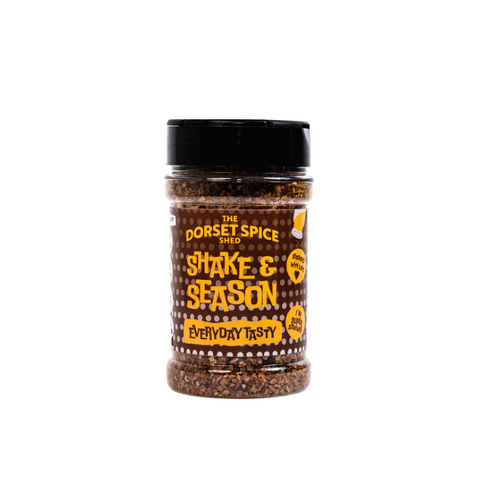 The Dorset Spice Shed - Shake & Season Everyday Tasty - celery salt the everyday edit - American classic with extra spiciness 250g