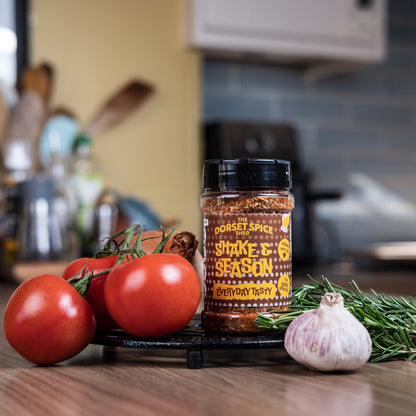 The Dorset Spice Shed - Shake & Season Everyday Tasty - celery salt the everyday edit - American classic with extra spiciness 250g