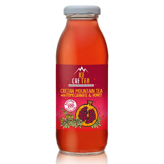 ICE CRE TEA Cretan Mountain Tea with Pomegranate & Thyme Honey