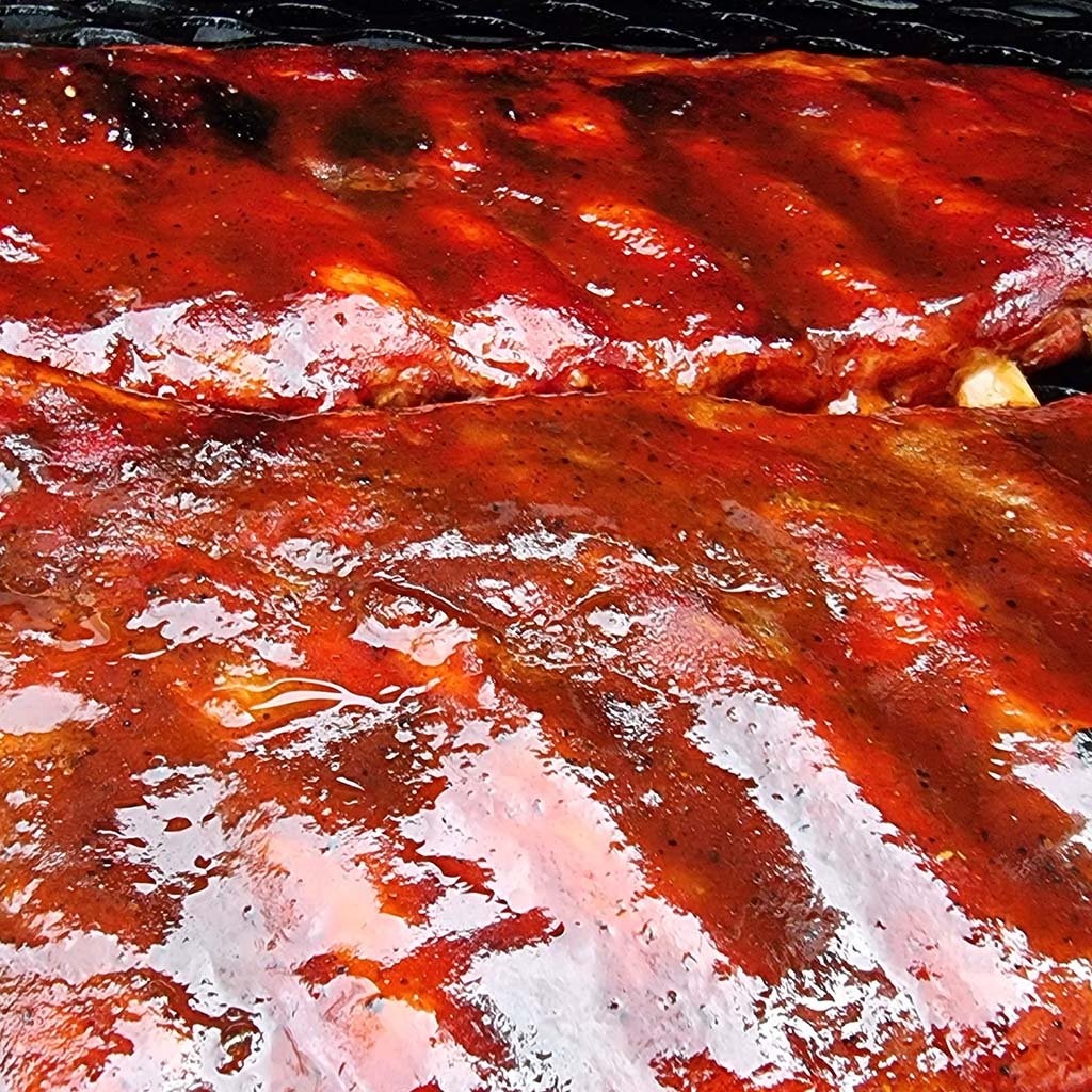 Sweet Texas BBQ Sauce by FireFly Barbecue, rich and flavorful sauce for ribs and grilled meats.