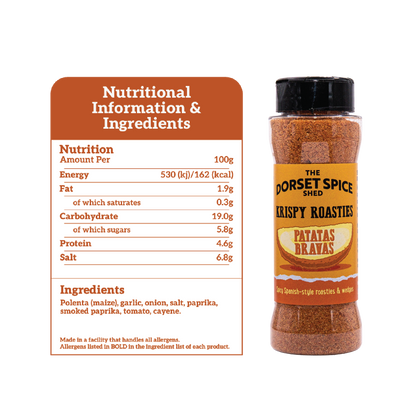 The Dorset Spice Shed - Krispy Roasties Roast Potato Seasoning Gift Pack - A Perfect Gift for Roastie Lovers - Three Fantastic Flavours