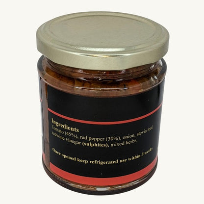 Tomato & Red Pepper Relish - Sugar Free 200g